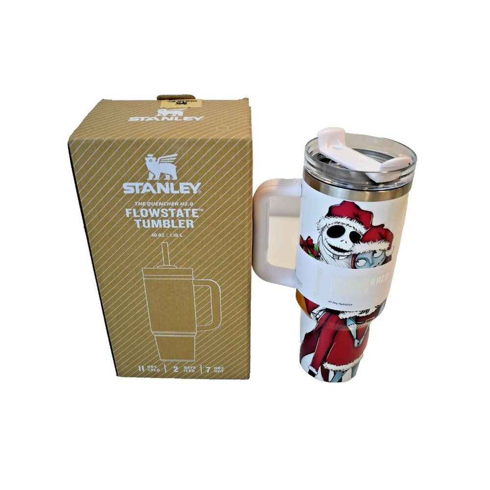 Stanley Quench Tumbler Nightmare Before Christmas Jack Skellington Sally 40oz
